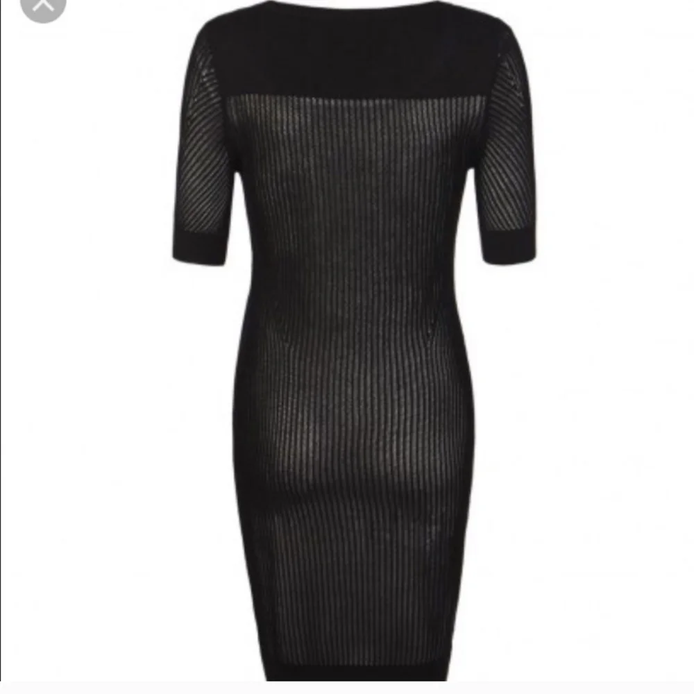 All Saints Black Marlier Dress - 2 - Picture 2 of 8